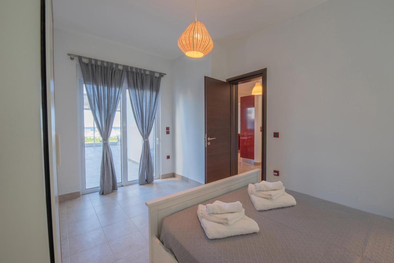 Aegiali Sea View Villa غينادي المظهر الخارجي الصورة